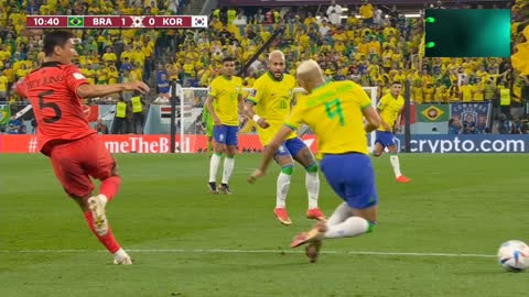 BRAZIL VS KOREA REPUBLIC FIFA WORLD CUP 2022 QATAR ROUND OF 16_HIGHLIGHT GOAL