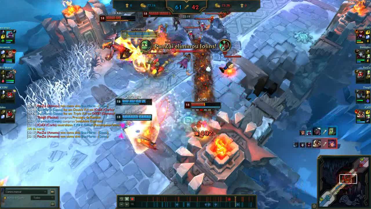 Penta Kill Senna ARAM