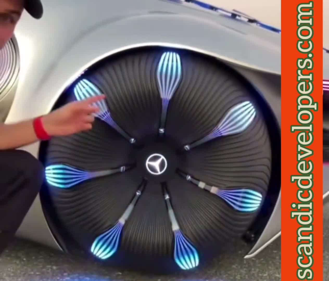 Mercedes Superceeds Teslar with this new invention