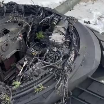 Destroyed equipment of the Armed Forces of Ukraine near Sumy