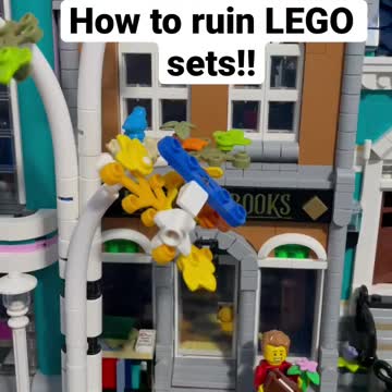 How to RUIN Lego Sets #shorts #ytshorts