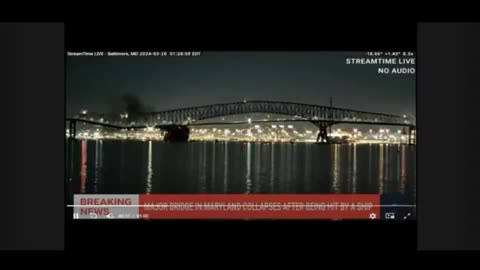 Francis Scott Key Bridge Collapse – War Declared on American Infrastructure