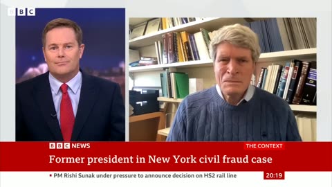 Donald Trump in new York Court for 250m Dollars civil fraud