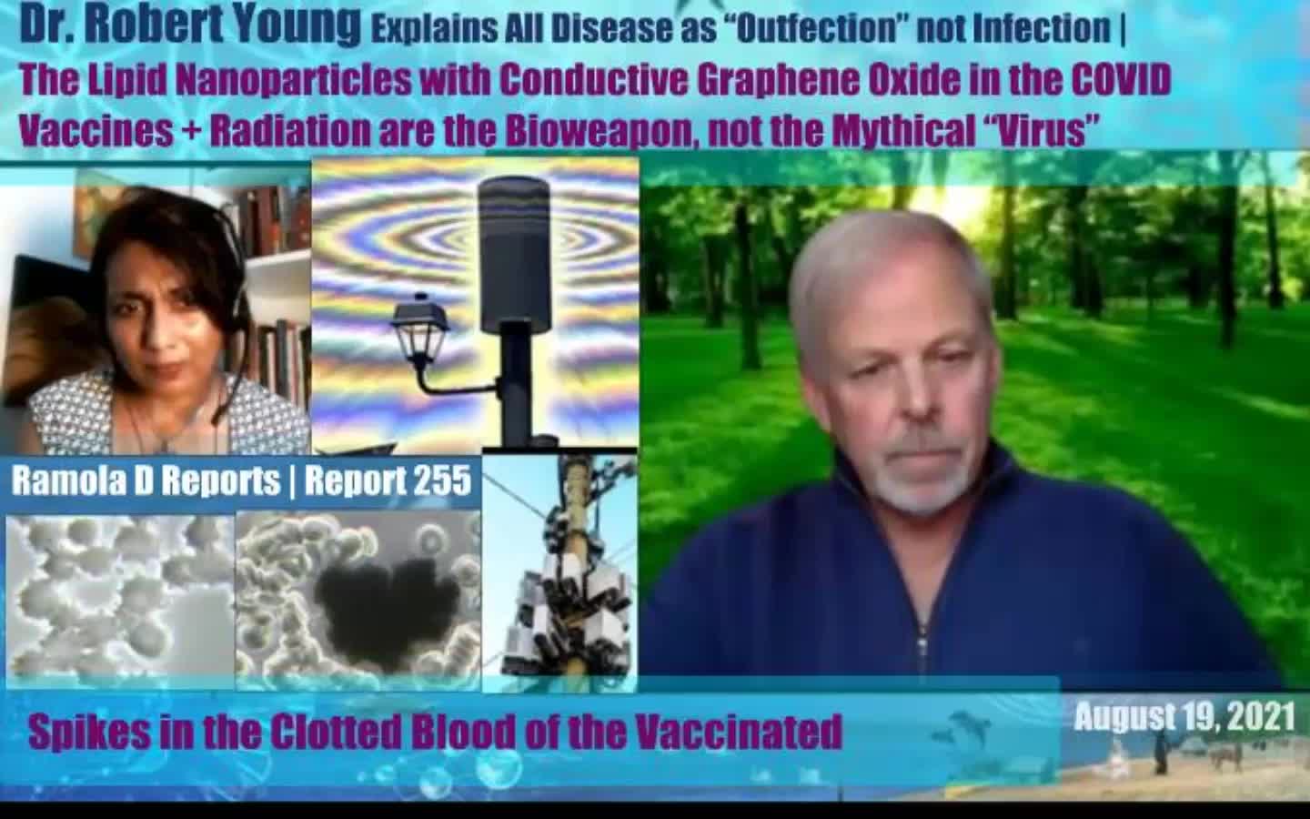 ALL DISEASE IS OUTFECTION NOT INFECTION--VACCINE NANO IS BIOWEAPON!