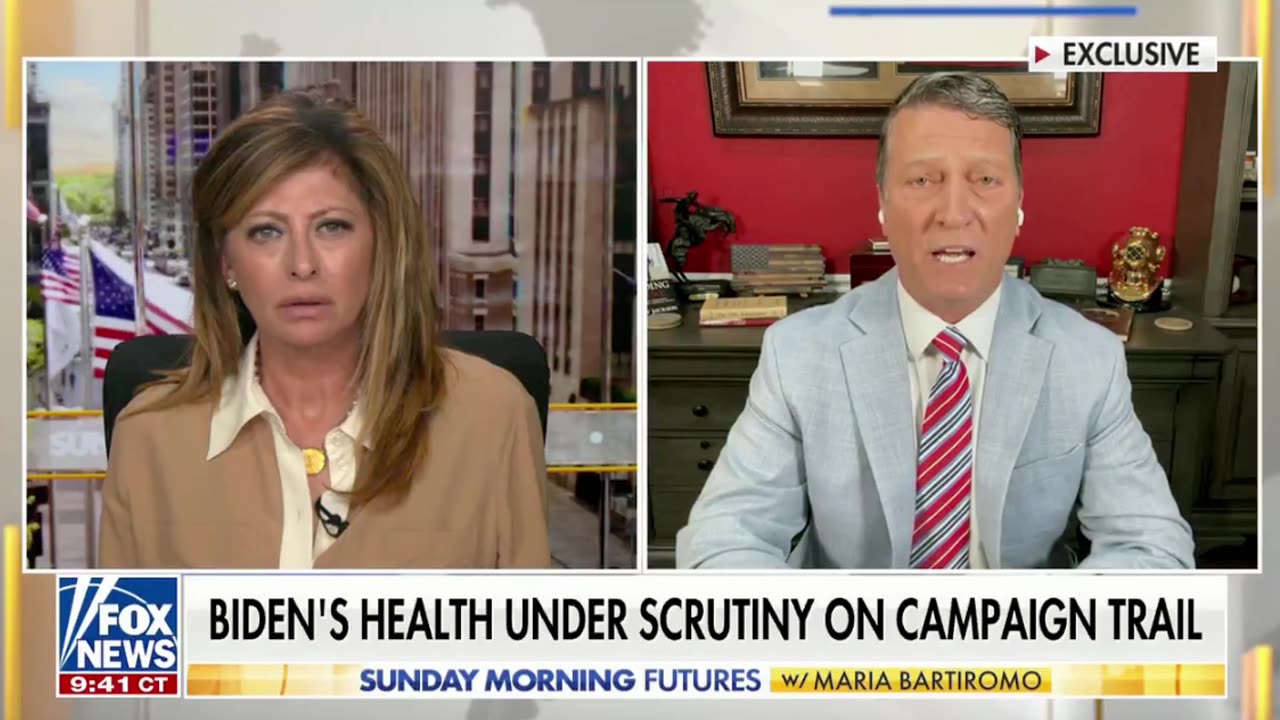 Re. Ronny Jackson: "We need a head of state that can function on a day-to-day basis without being medicated"