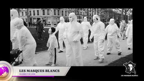 LEs AMsques Blancs Lyon Au carnaval libert'air le 13 mars