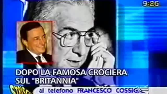 Cossiga definisce Draghi "Vile affarista"