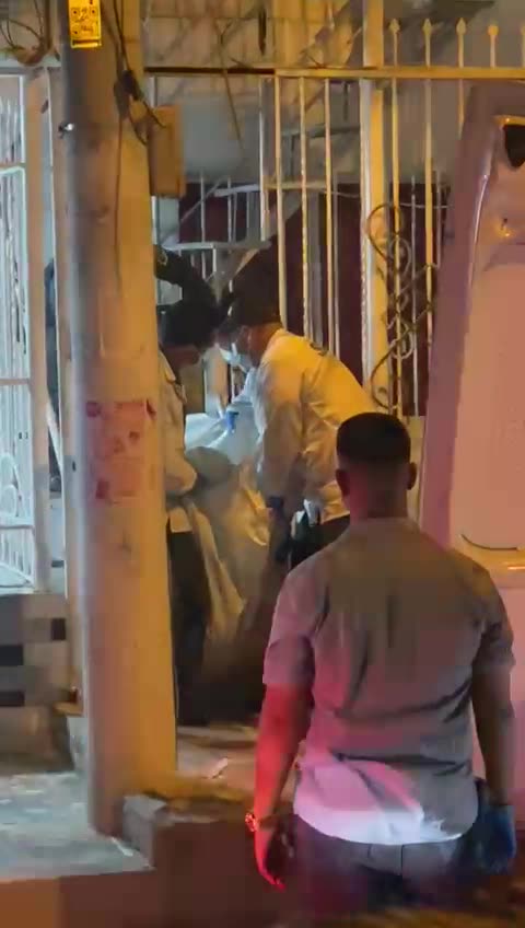 Inspección técnica del cadáver de mujer estrangulada en Villa Aragon, Soledad