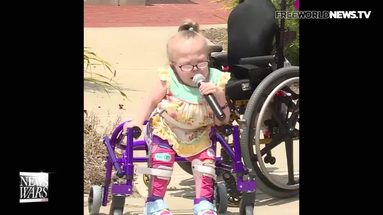 Heart Touching National Anthem From Young Girl Is A Tear Jerker