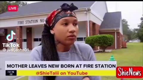 Mother Leaves New Born At Fire House? Not Concerned?