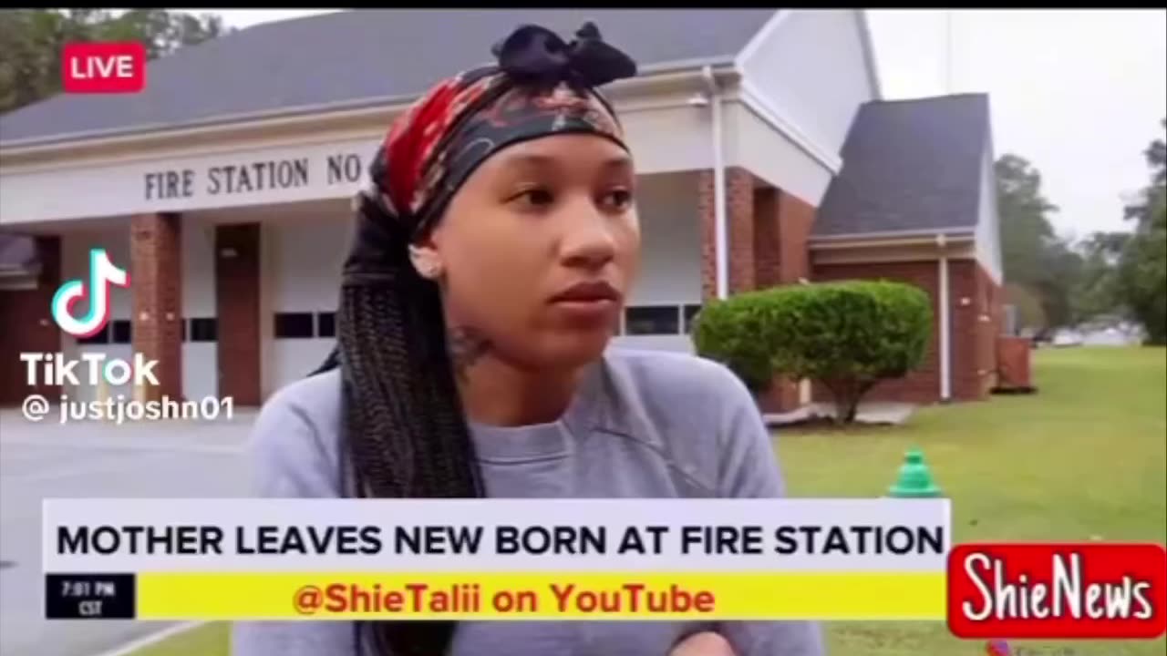 Mother Leaves New Born At Fire House? Not Concerned?