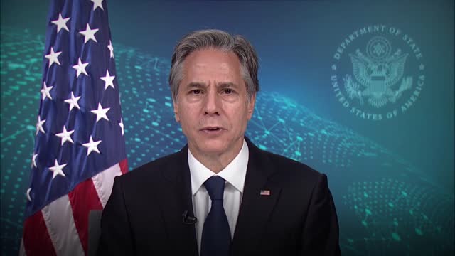 Secretary Blinken's video remarks for Virtual Mandela Washington Fellowship Summit, on July 12, 2022