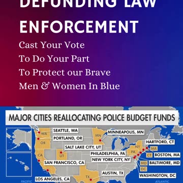 Majority Votes Defunding Law Enforcement