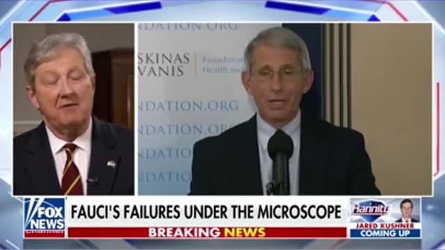 Sen. John Kennedy SHREDS Fauci Over "felonious BS"