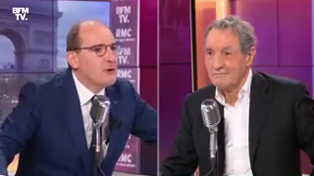 Jean Castex dans son délire.... plandémie Covid 19 Coronavirus