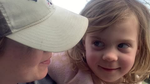 Daughter Toots on Teacher