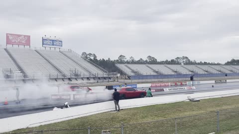 Father and daughter racing at Gainesville raceway