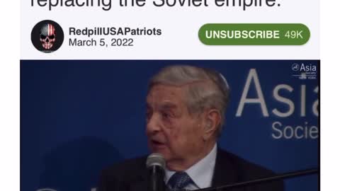 George Soros speaking about Russia