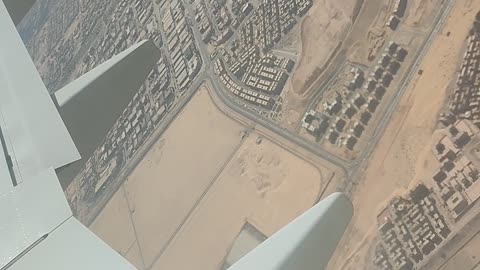 Egypt from plane