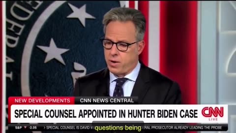 Jake Tapper Criticizes Garland for Special Counsel Appt. in Hunter Biden Case