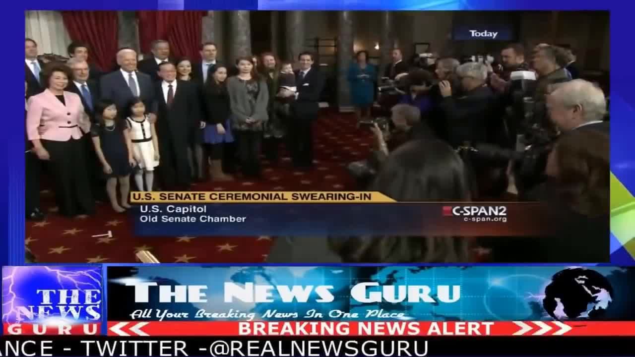 'Creepy Joe Biden Hair Sniffing' Compilation, Weird Behaviour