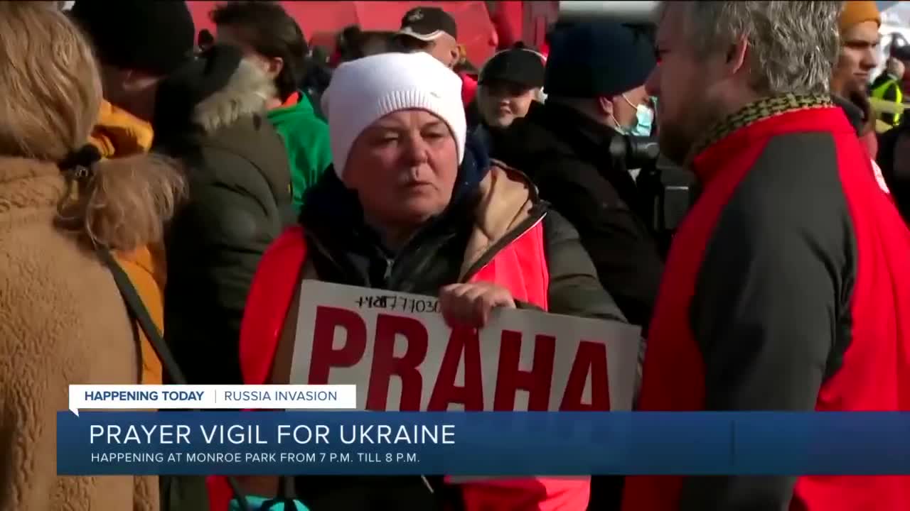 Faith leaders organize prayer vigil for Ukraine