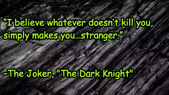 Joker " The Dark Knight" movie quotes