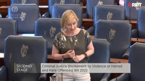 Ireland Senator Admits They 'Are Restricting Freedom'