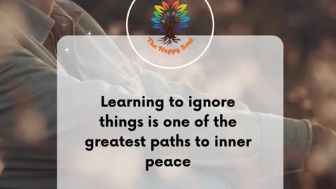 Ignore for Peace: Find Inner Harmony