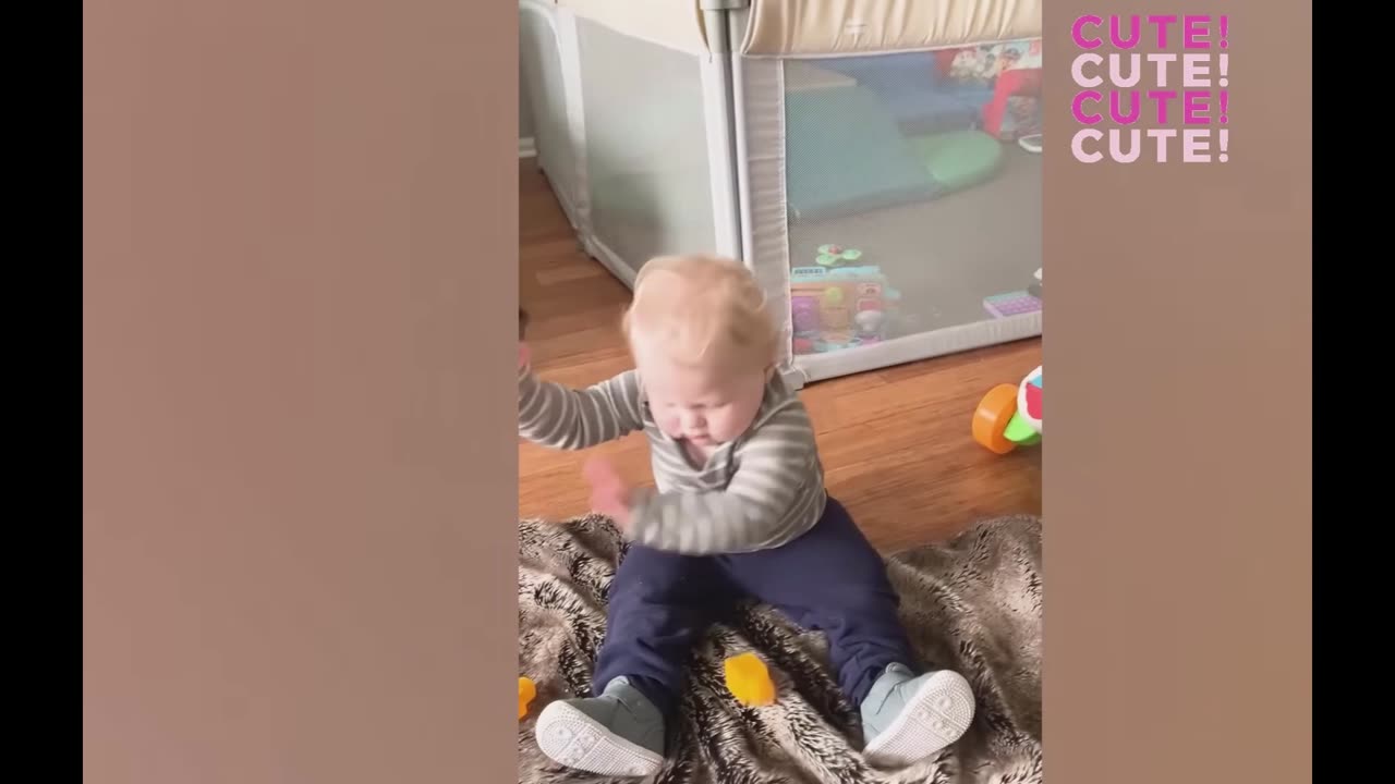 Funny and Cute baby videos Part - 6