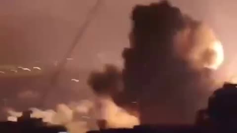 ❗️Beirut is currently under intense airstrikes by Israeli Air Force.