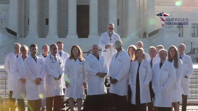 Dr. Simone Gold October 17 2020 -- On the Steps of SCOTUS Press Conference