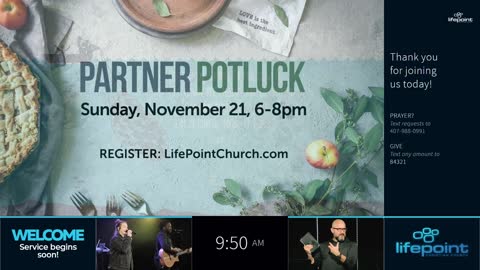 Online Worship // Nov. 14, 2021 // LifePoint Church Longwood