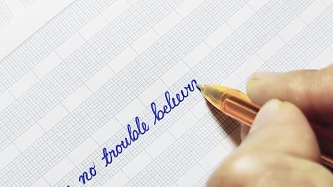 Teach you how to quickly write handwriting that will make the teacher's eyes shine! 08