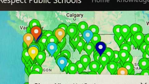 Map of Active LifeWise Academy Stages