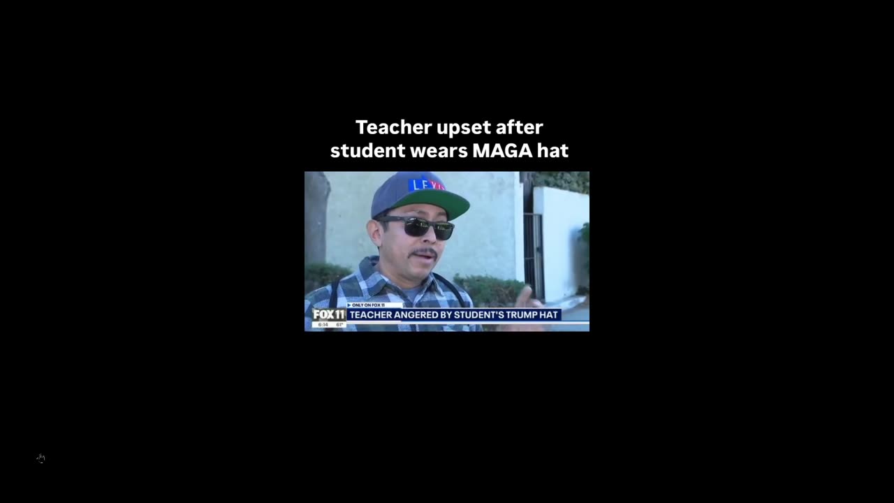 California teacher goes on viral rant over student wearing Trump hat after election