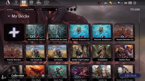 Magic the Gathering Arena: Watch me duel Pro. players in the Ranked format, Match 2 out of 3