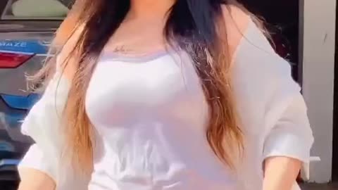 Cute girls tiktok dance video