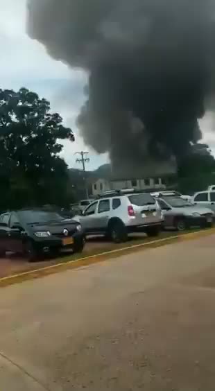 Así fue la explosión del carro bomba