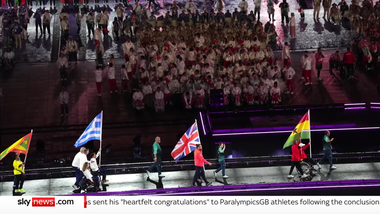 Paris 2024 Paralympics closing ceremony takes place at State de France