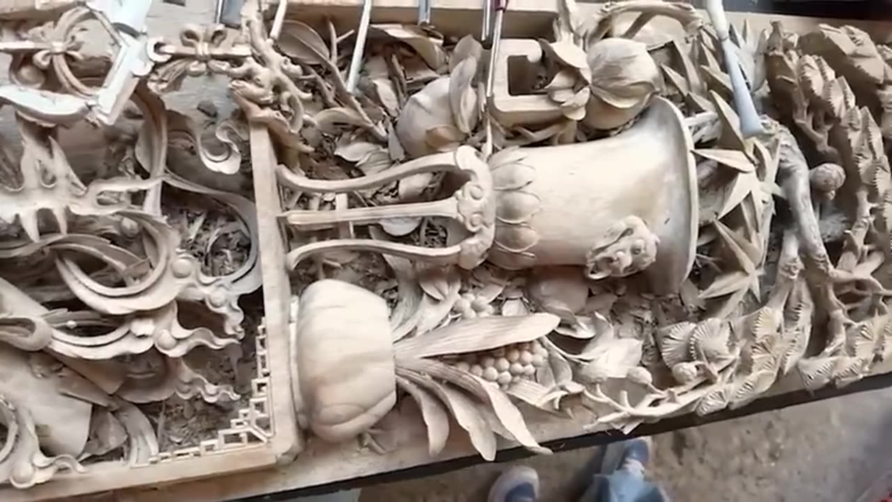 Incredible Woodworking Techniques and Wood Carving Machines