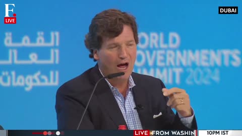 Tucker Carlson on US-Russia After Putin Interview | Ukraine War | World Government Summit.