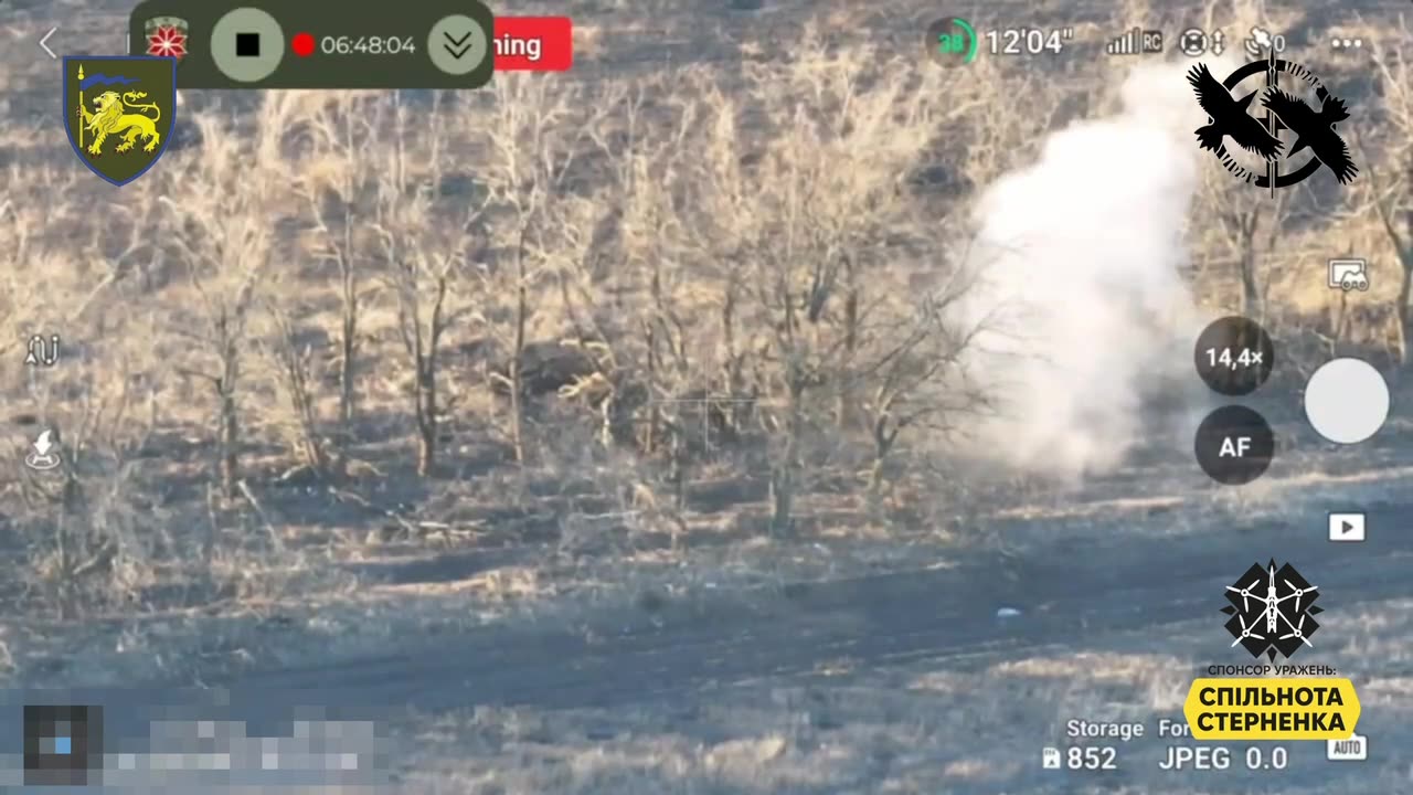 Ukrainian VIDAR Battle Group Repulses Attacking Russians