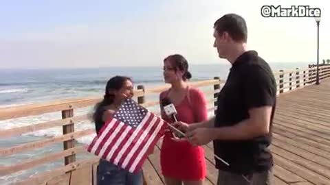 Mark Dice - How Many Stars on American Flag Americans don't know