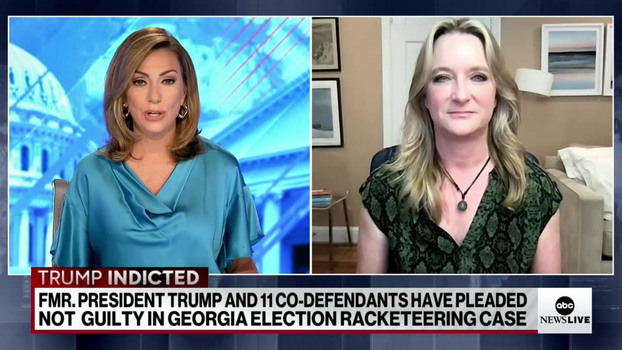 Discussing the Fulton County judge overseeing Trump's election interference case