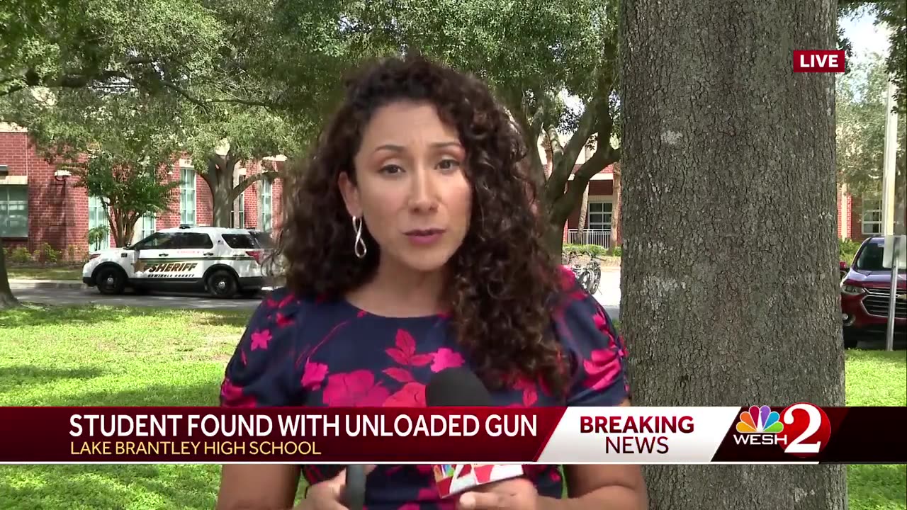 Florida student in custody after bringing gun to school