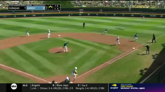 US Sports Net Baseball - Curacao vs Hawaii | LLWS Championship Game