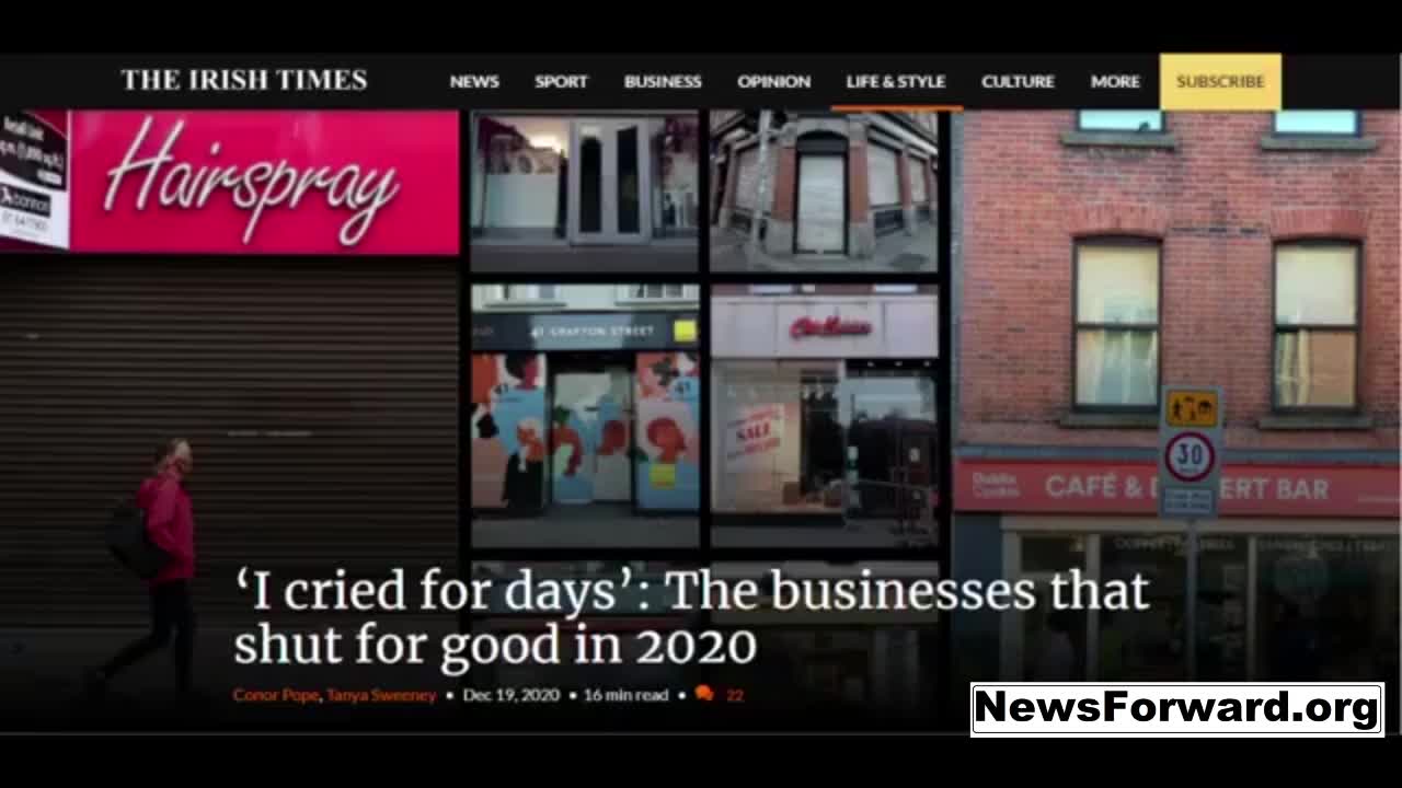 The Cost Of Lockdown | Breaking News | News Forward Org