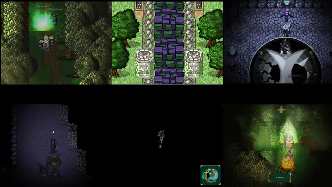 Crescent Hollow Gameplay Collage