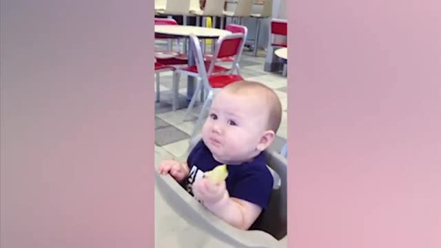 🤣 funny baby reaction | funny baby face reactions